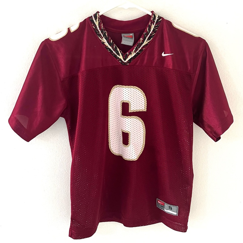 Vintage Nike Team FSU Florida State Seminoles Football Jersey, Size: Youth Small